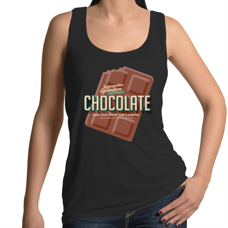 'Choco' AS Colour Tulip - Womens Singlet