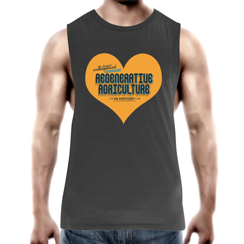 'Heart' AS Colour Barnard - Mens Tank Top Tee