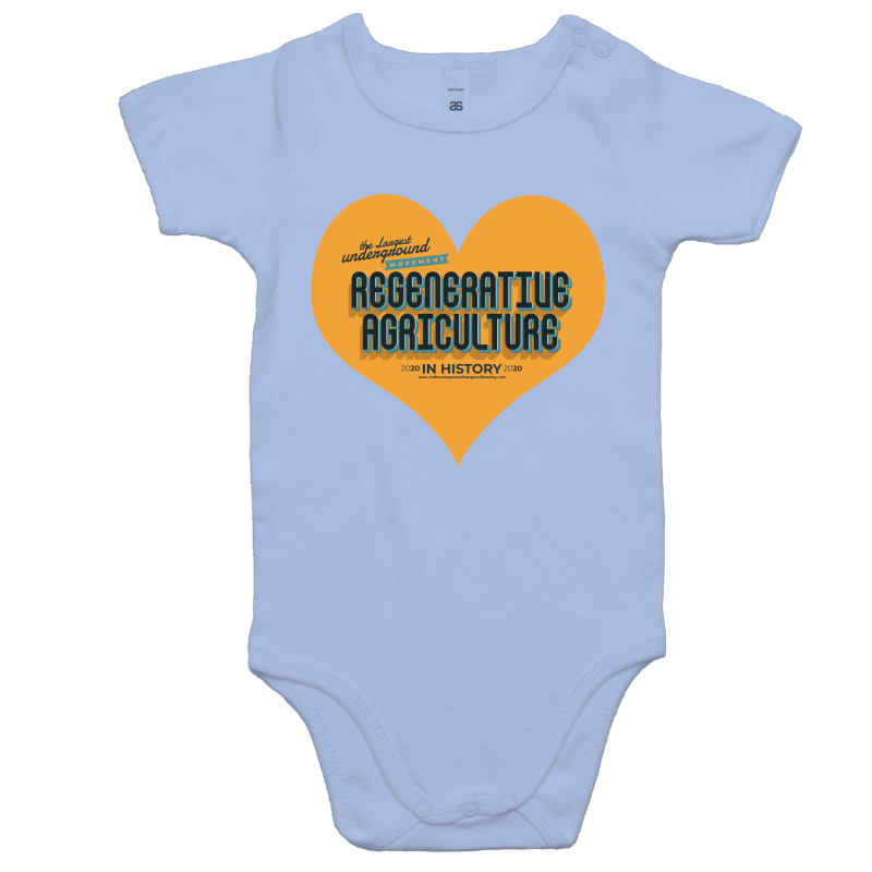 'Heart' AS Colour Mini Me - Baby Onesie Romper