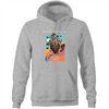 'Poster' AS Colour Stencil - Pocket Hoodie Sweatshirt