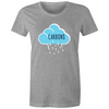 'Cloud' AS Colour Wafer - Womens Crew T-Shirt