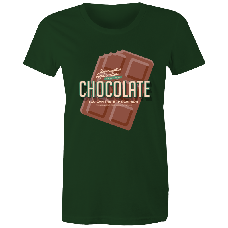 'Choco' AS Colour - Women's Maple Tee