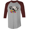 'Koala'  AS Colour Raglan - 3/4 Sleeve T-Shirt