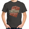 'Choco' AS Colour Kids Youth Crew T-Shirt