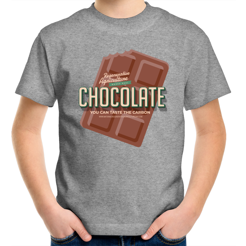 'Choco' AS Colour Kids Youth Crew T-Shirt