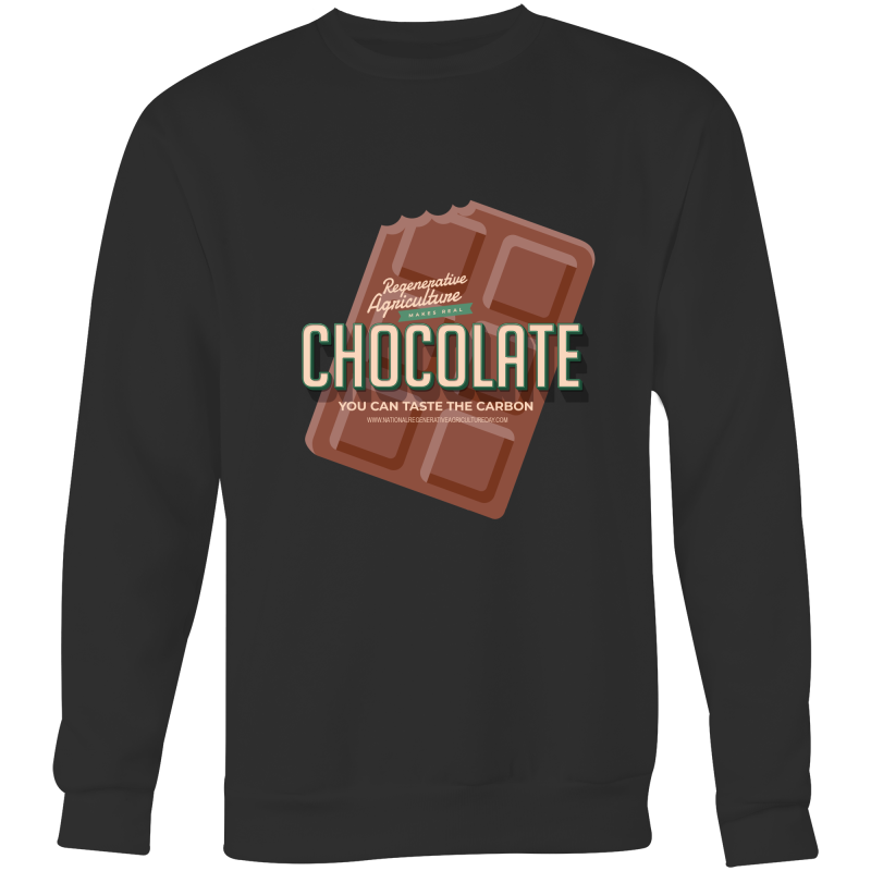 'Choco' AS Colour Box - Crew Neck Jumper Sweatshirt